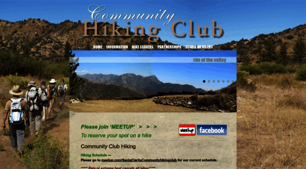 communityhikingclub.org