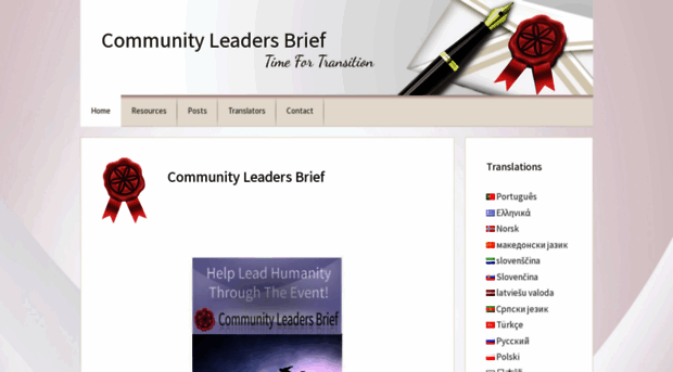 communityleadersbrief.org