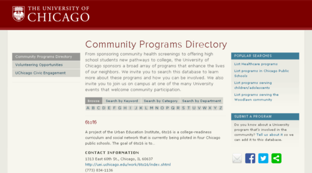 communityprogramsapp.uchicago.edu