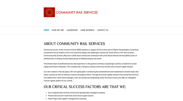 communityrail.co.za