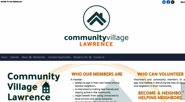 communityvillagelawrence.org