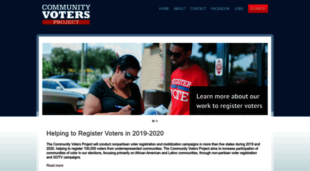 communityvotersproject.org