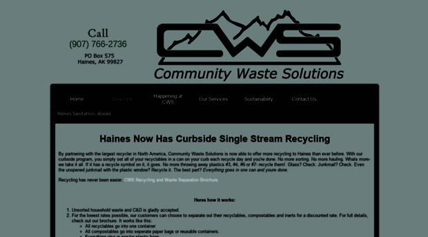 communitywastesolutions.com