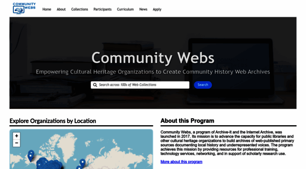 communitywebs.archive-it.org