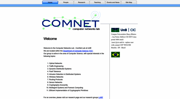 comnet.cic.unb.br