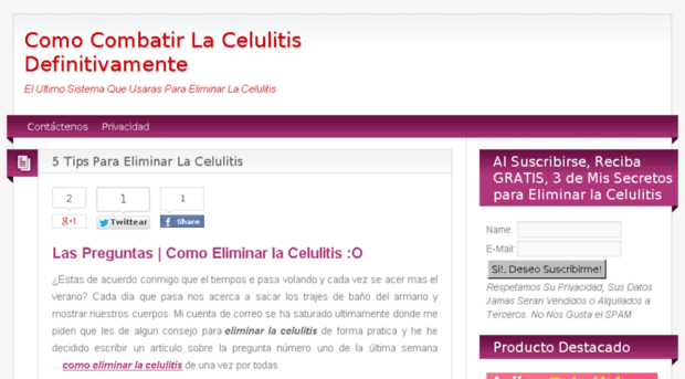 comocombatirlacelulitis.com