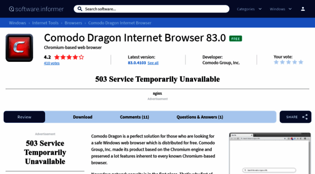 comodo-dragon.software.informer.com