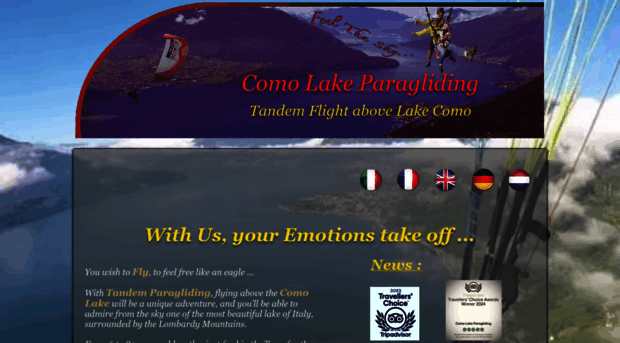 comolakeparagliding.com