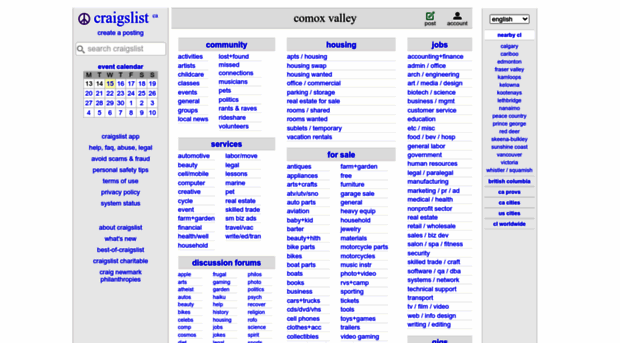 comoxvalley.craigslist.org