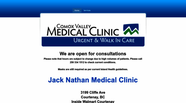 comoxvalleywalkinclinic.com