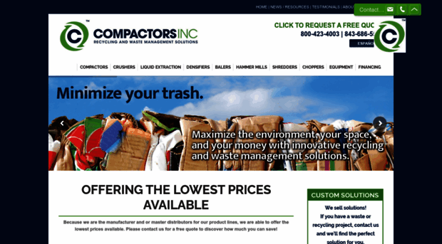 compactorsinc.com