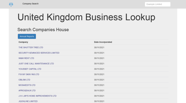 companieshouse.report