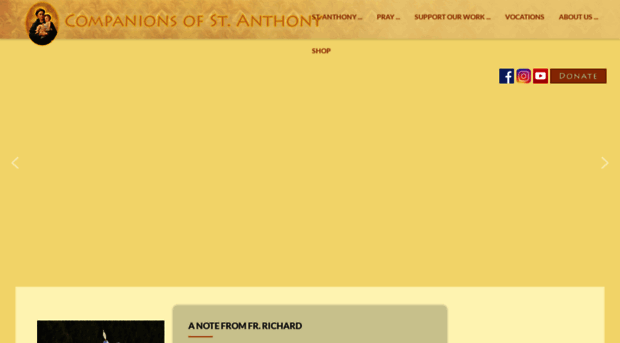 companionsofstanthony.org