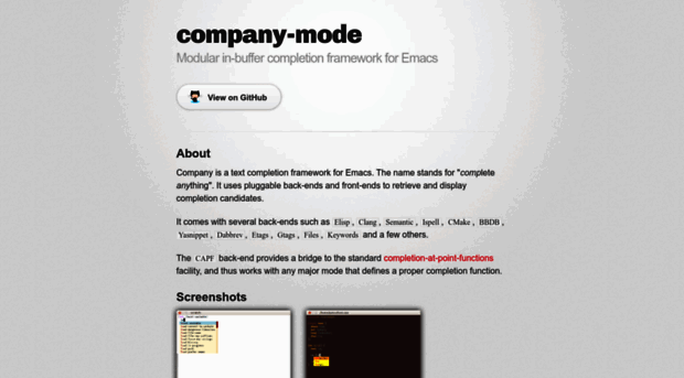 company-mode.github.io