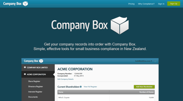 companybox.co.nz