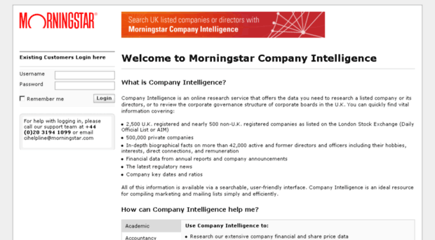 companyintelligence.morningstar.com