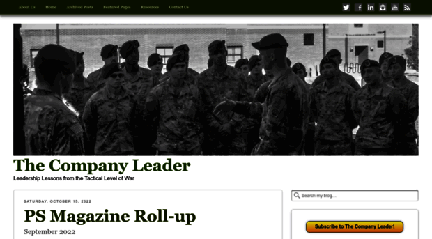 companyleader.themilitaryleader.com