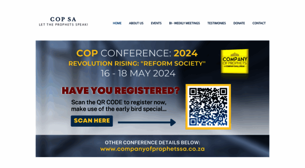 companyofprophetssa.co.za