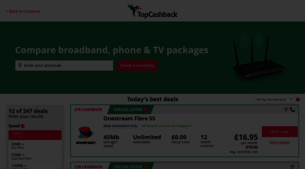 compare-broadband.topcashback.co.uk