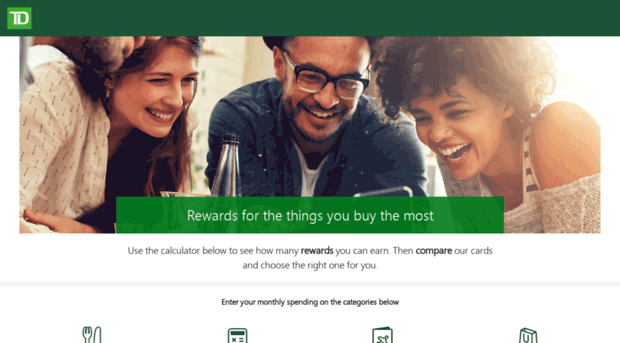 comparecreditcards.tdbank.com