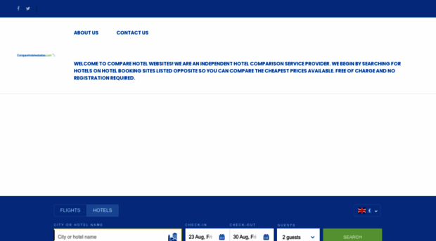 comparehotelwebsites.com