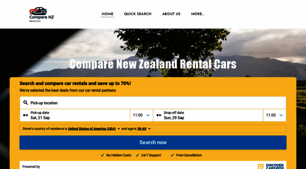 comparenewzealandrentalcars.com