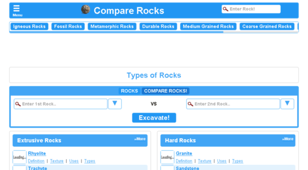comparerocks.com