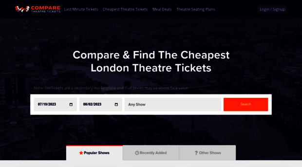 comparetheatretickets.com