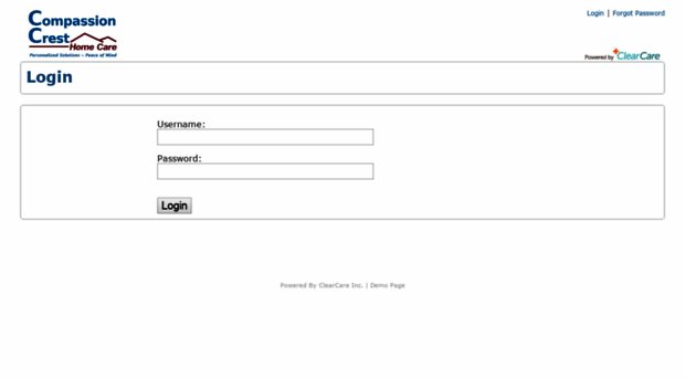 compassioncrest.clearcareonline.com
