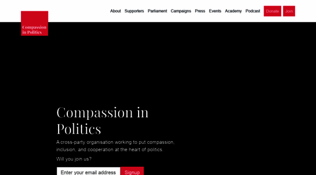 compassioninpolitics.com