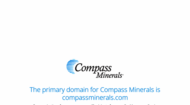 compassminerals.net