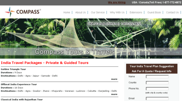 compasstoursandtravels.com