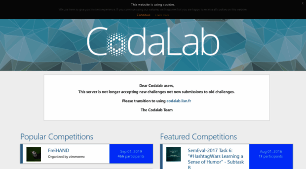 competitions.codalab.org