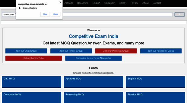 competitive-exam.in
