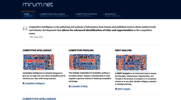 competitive-intelligence.mirum.net