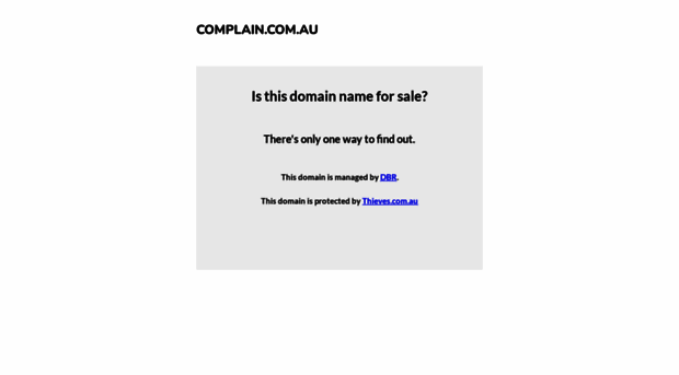 complain.com.au