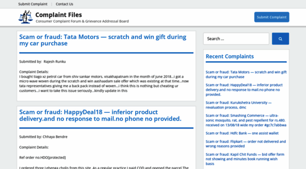 complaintfiles.in