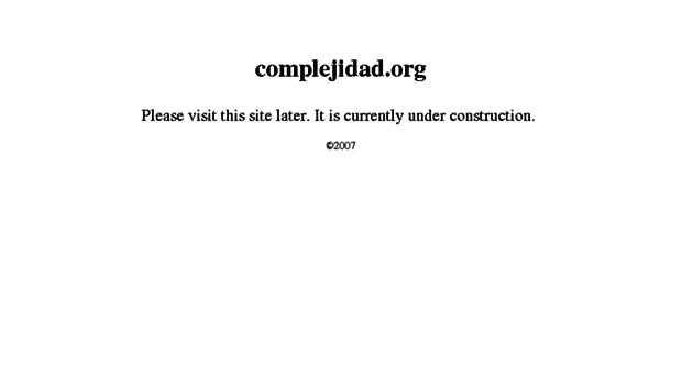 complejidad.org