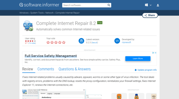 complete-internet-repair.software.informer.com