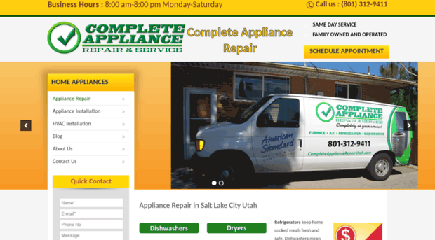 completeappliancerepairutah.com