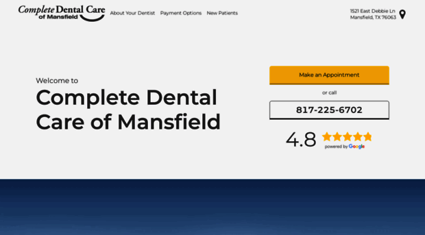 completedentalcaremansfield.com