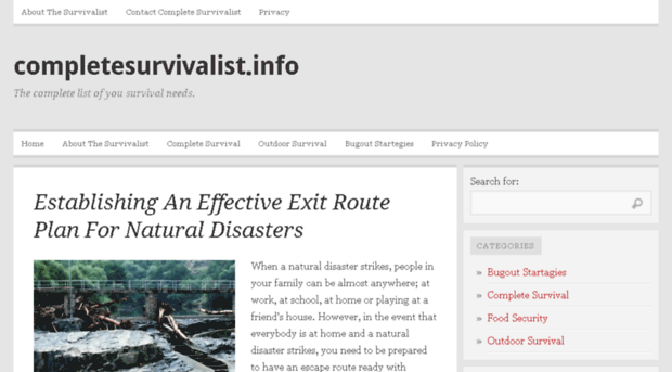 completesurvivalist.info