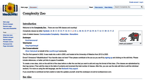 complexityzoo.net