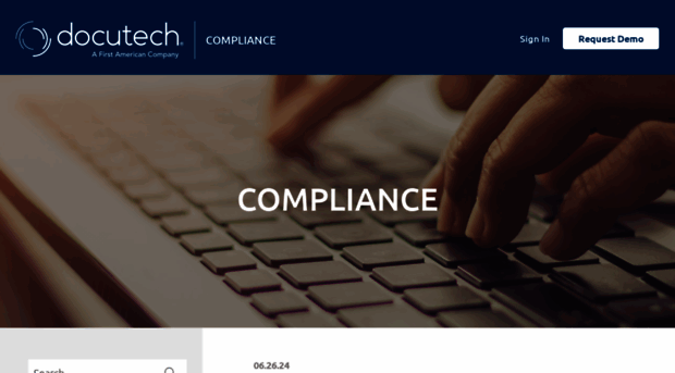 compliance.docutech.com