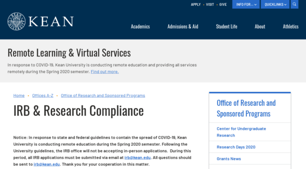 compliance.kean.edu