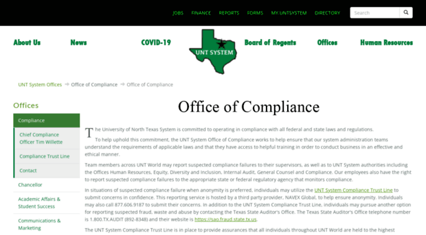 compliance.untsystem.edu