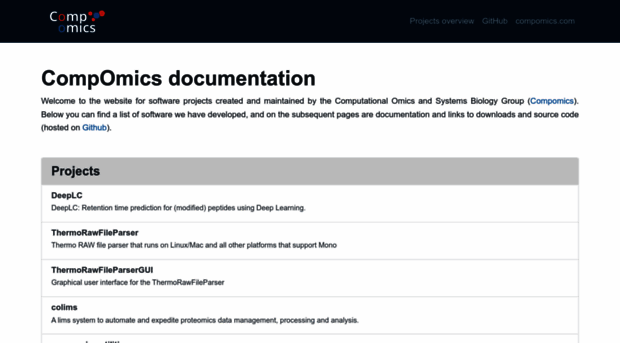 compomics.github.io