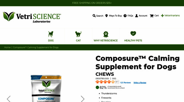 composureforpets.com