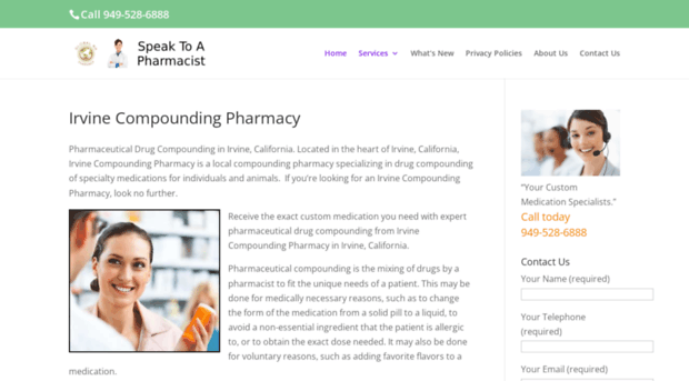 compoundingpharmacyirvine.com