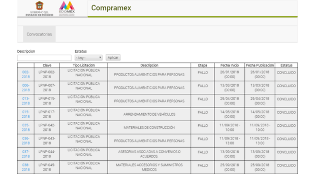 compramex.edomex.gob.mx - COMPRAMEX-Inicio - COMPRAMEX Edomex